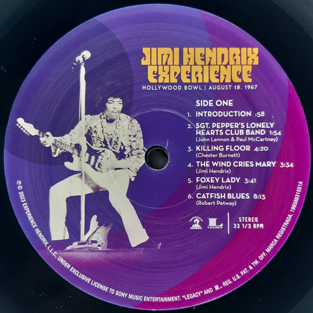 The Jimi Hendrix Experience – Live At The Hollywood Bowl: August 18, 1967 (LP Vinyl) Vinyl Record