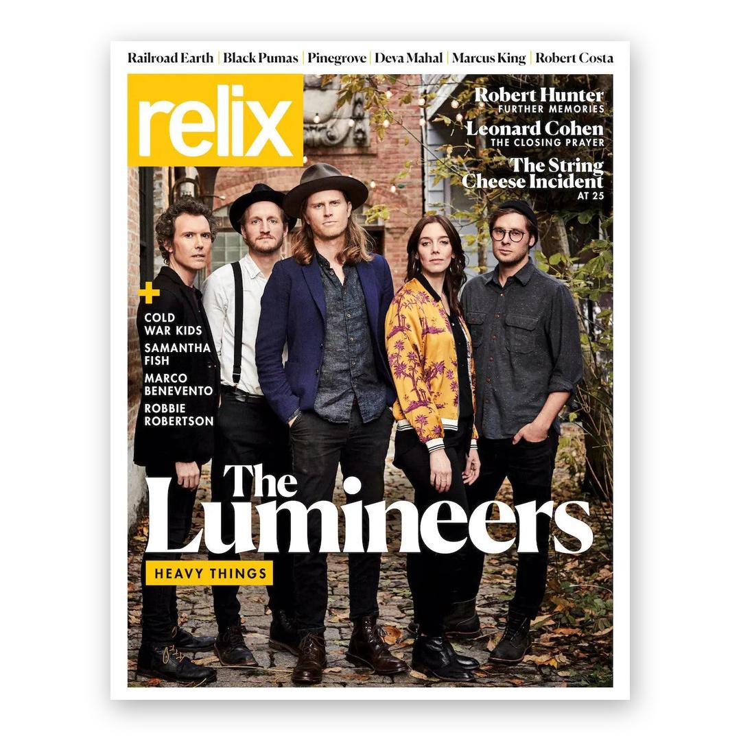 The Lumineers - January/February 2020 Relix Issue Magazine