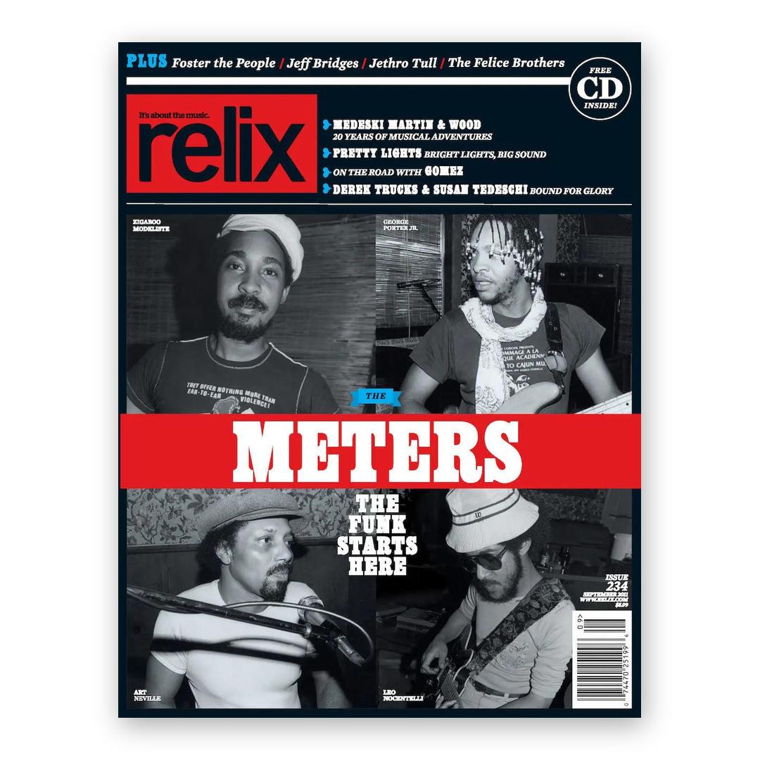 The Meters - September 2011 Relix Issue Magazine