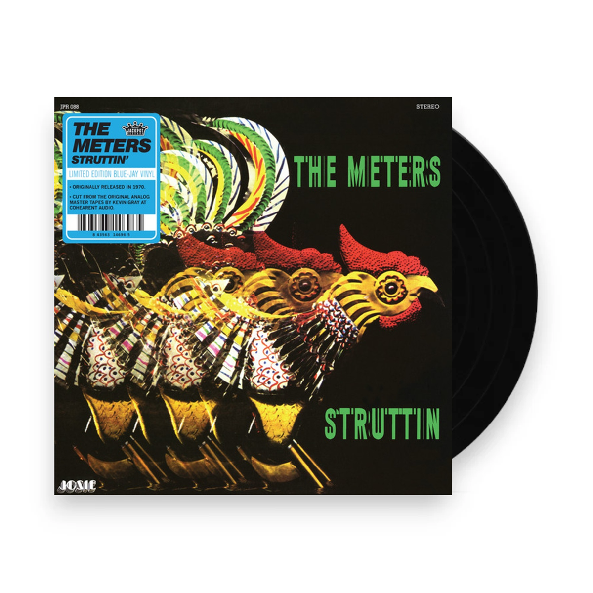 The Meters – Struttin' (Blue LP Vinyl) Vinyl Record