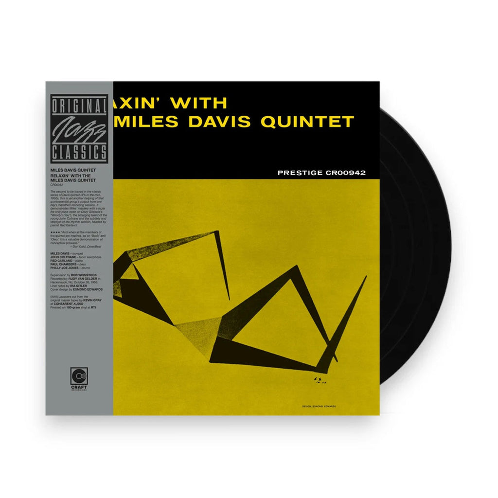 The Miles Davis Quintet – Relaxin' With The Miles Davis Quintet (LP Vinyl) Vinyl Record
