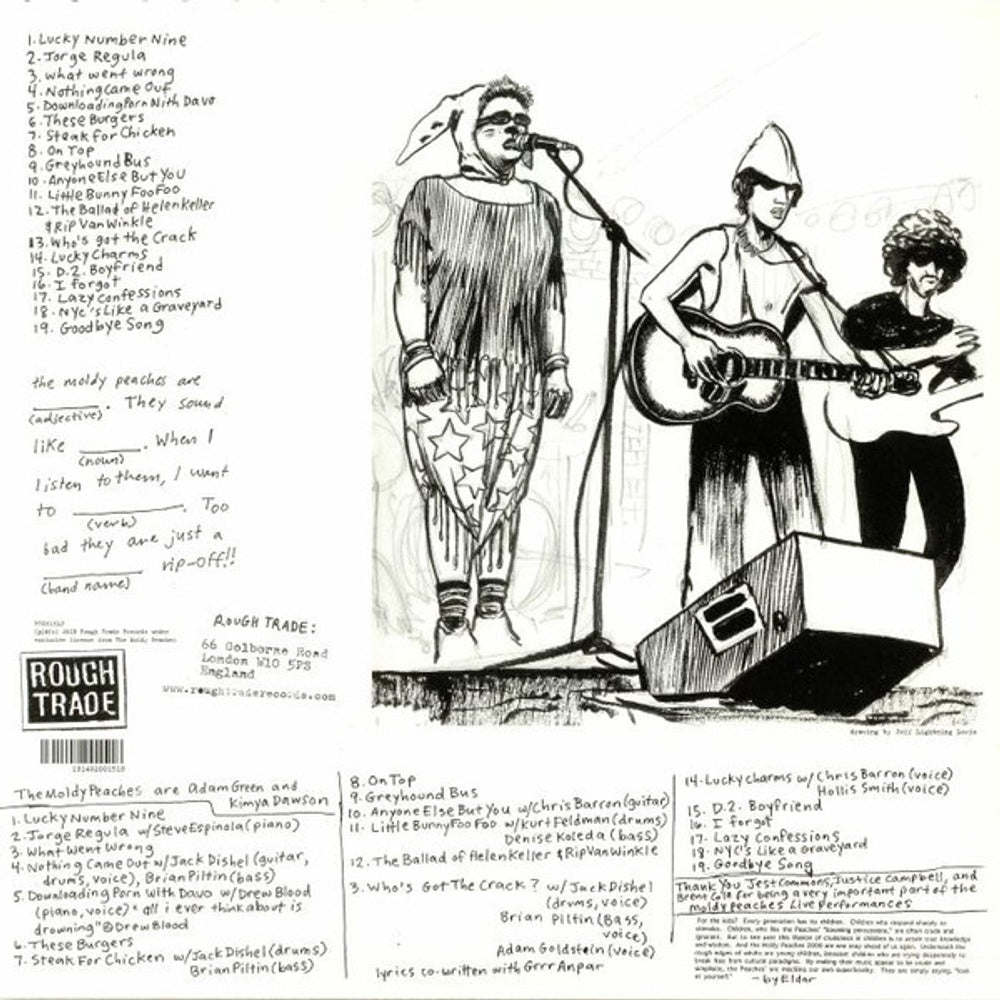 The Moldy Peaches – The Moldy Peaches (LP Vinyl) Vinyl Record