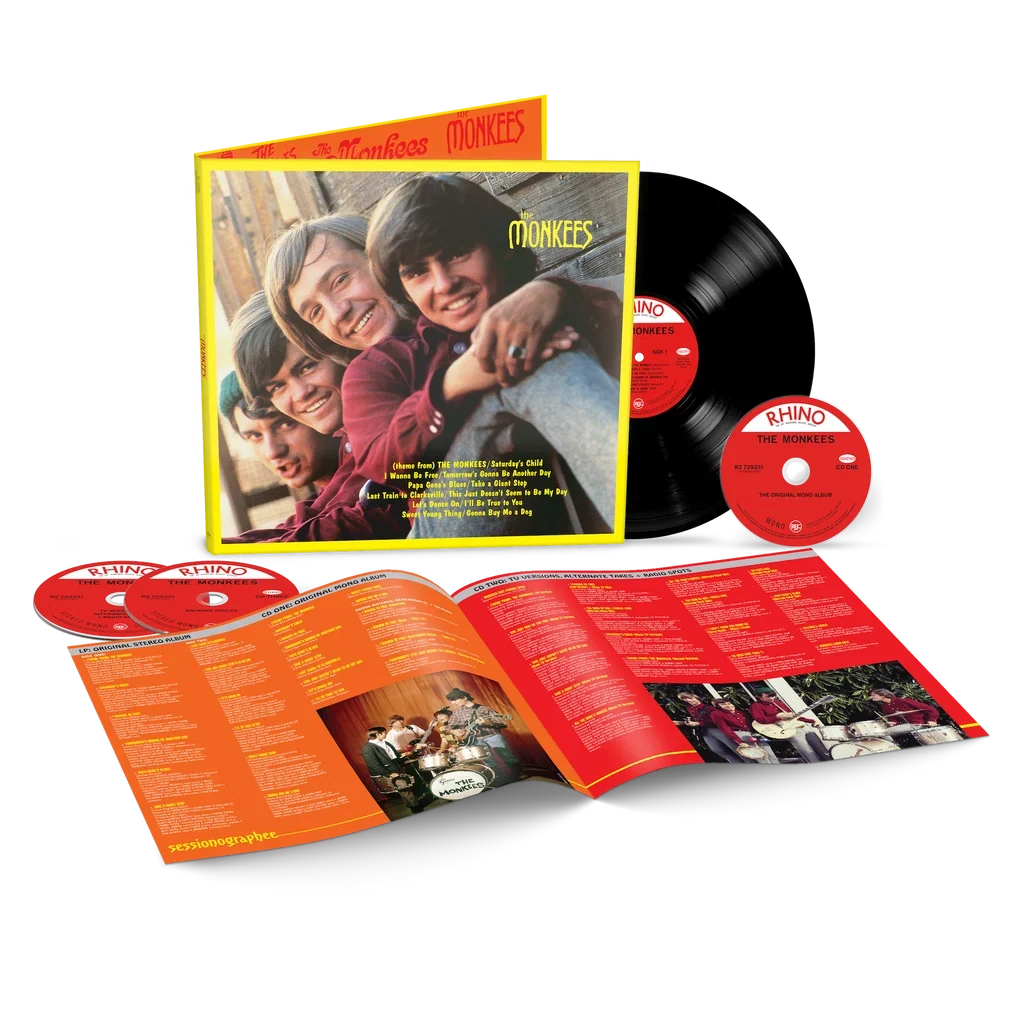 The Monkees – The Monkees: 60th Anniversary (LP Vinyl + 3-CD) Vinyl Record