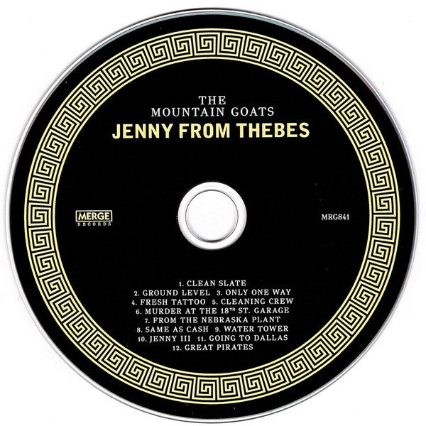 The Mountain Goats – Jenny From Thebes Music CD
