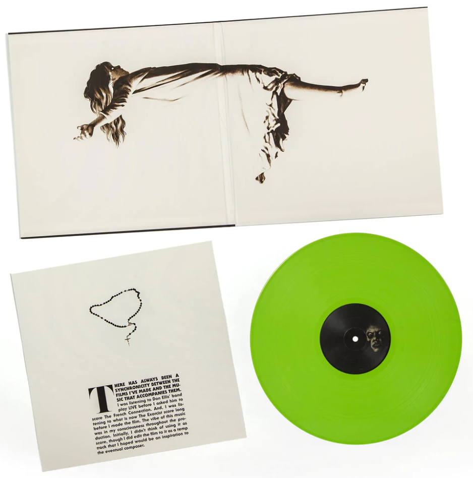 The Exorcist Original Motion Picture Soundtrack (180g, Booklet, Green Vinyl) Vinyl Record