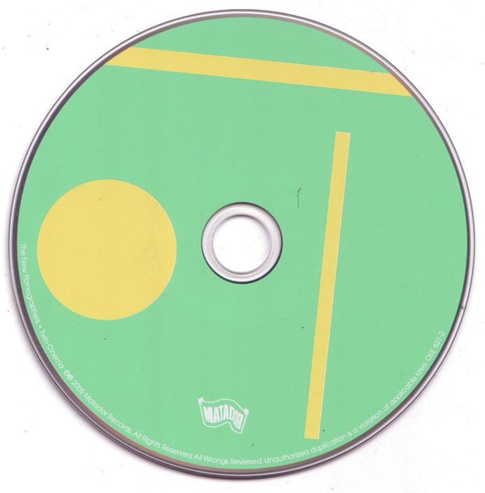 The New Pornographers – Twin Cinema Music CD