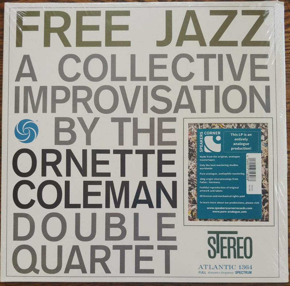 The Ornette Coleman Double Quartet – Free Jazz (LP Vinyl) Vinyl Record