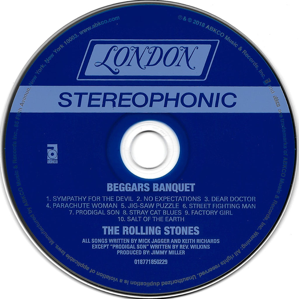 The Rolling Stones – Beggars Banquet (50th Anniversary Edition CD) Music CD