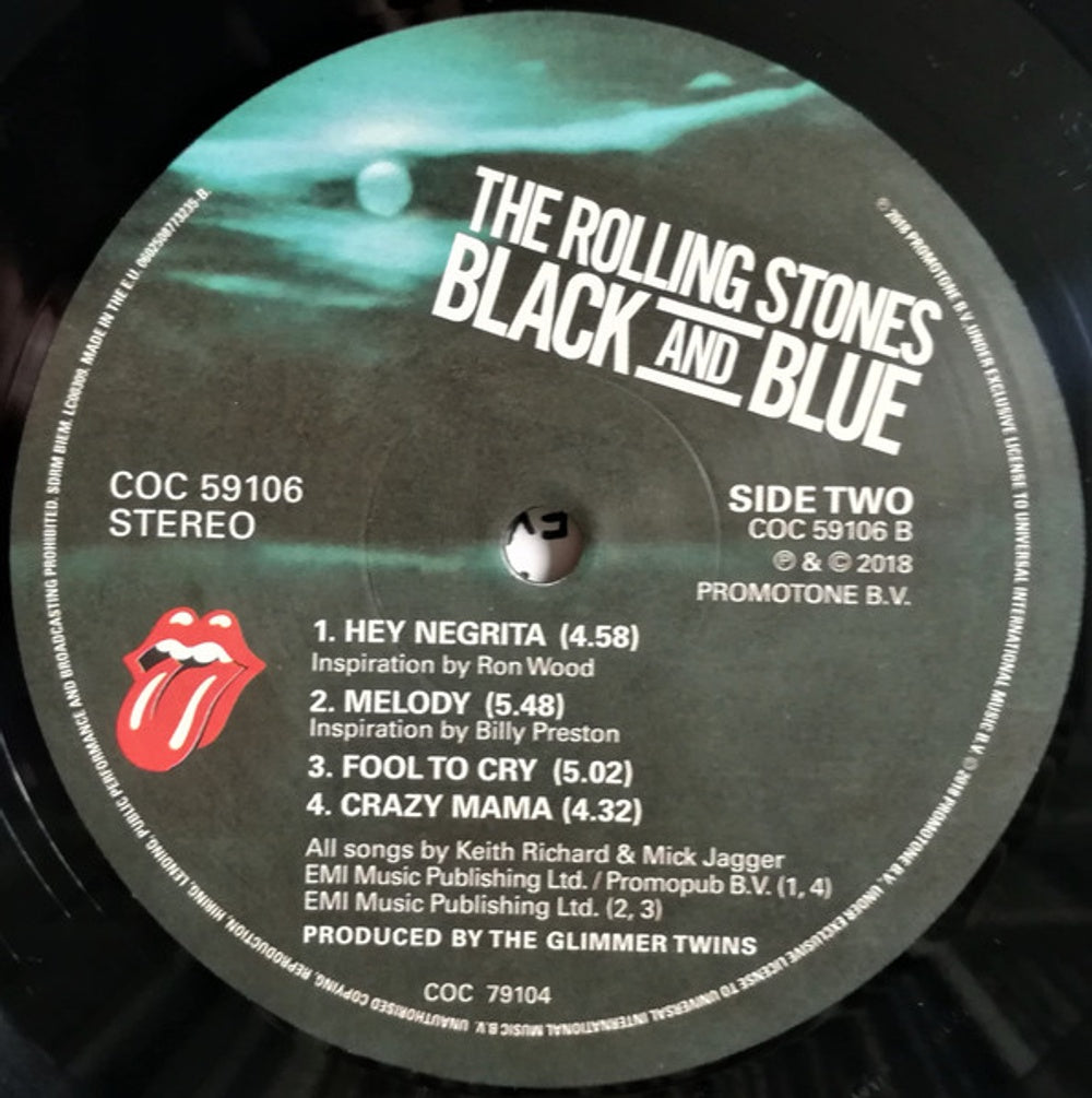 The Rolling Stones – Black And Blue: Remastered (LP Vinyl) Vinyl Record