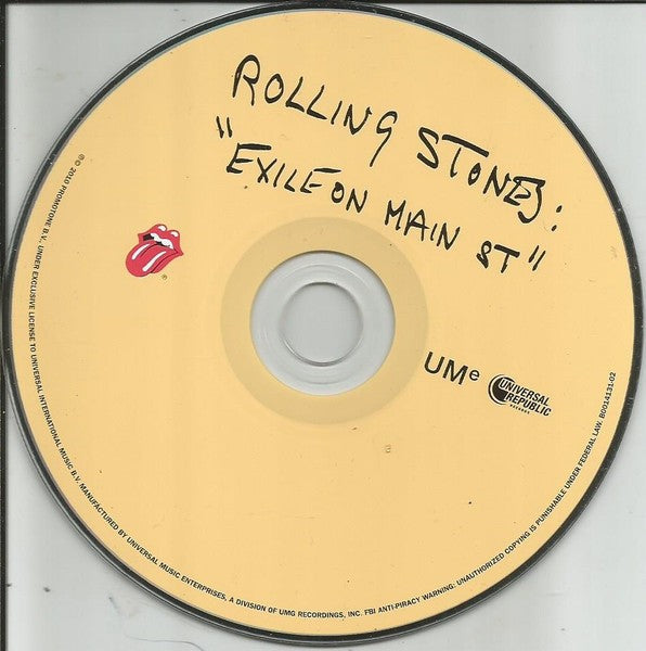 The Rolling Stones – Exile on Main Street Music CD