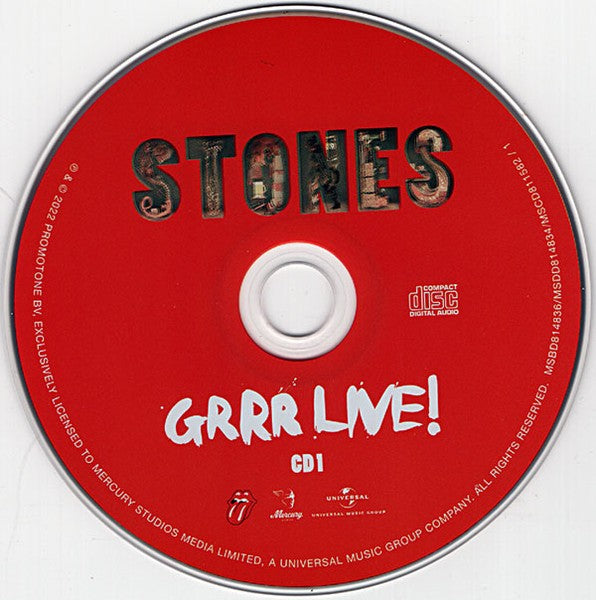 The Rolling Stones – GRRR Live! (2-CD) Music CD