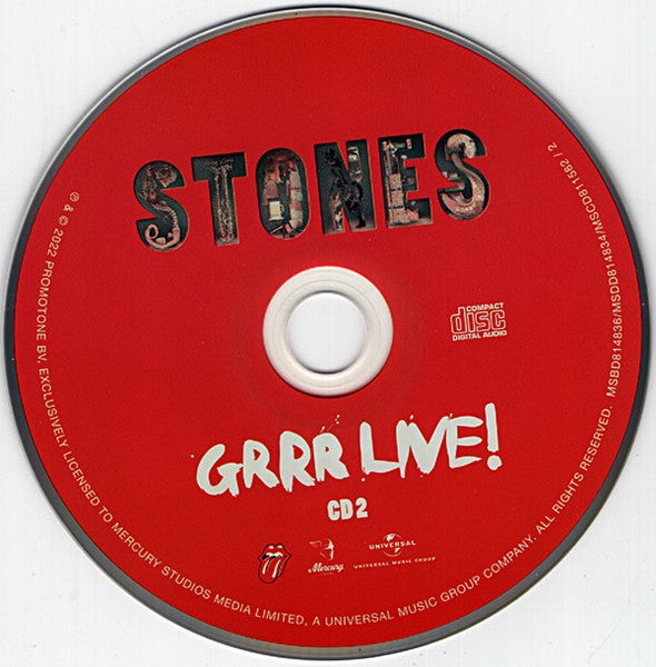 The Rolling Stones – GRRR Live! (2-CD) Music CD
