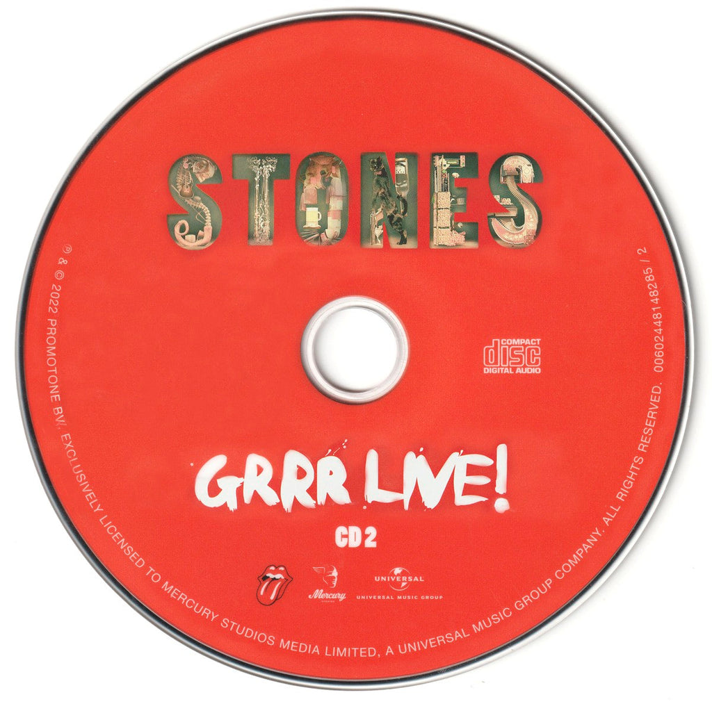 The Rolling Stones – GRRR Live! (2-CD) Music CD