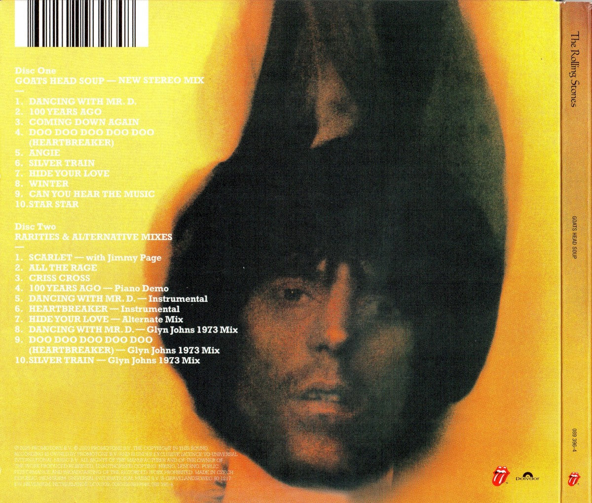 The Rolling Stones – Goats Head Soup (Remastered 2020 Deluxe Edition 2-CD) Music CD