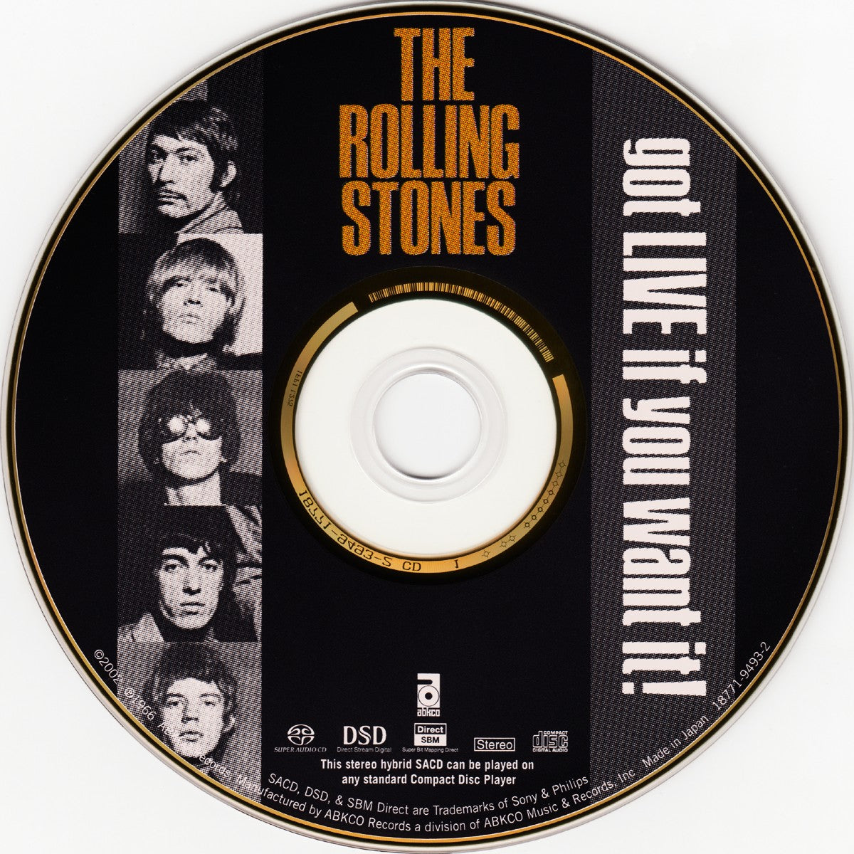 The Rolling Stones – Got Live If You Want It Music CD