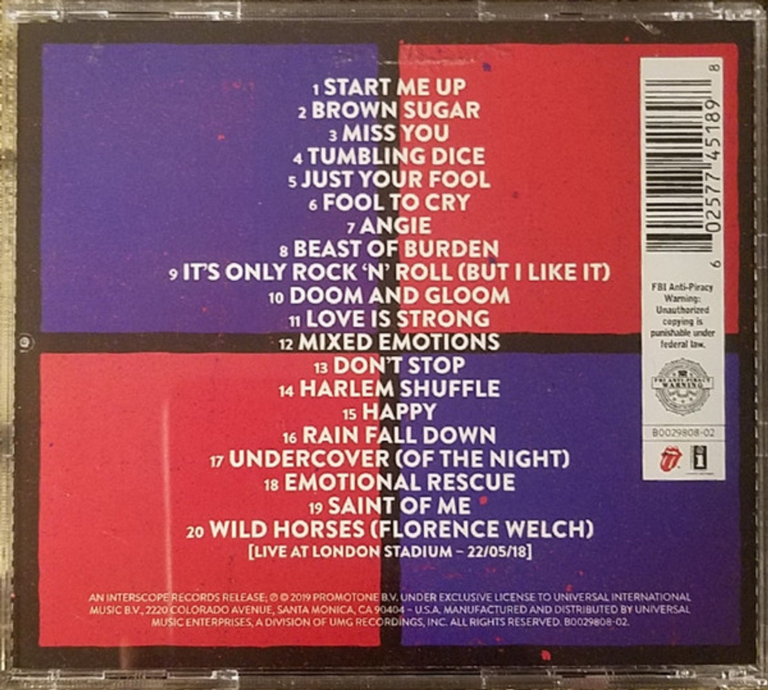 The Rolling Stones – HONK Music CD
