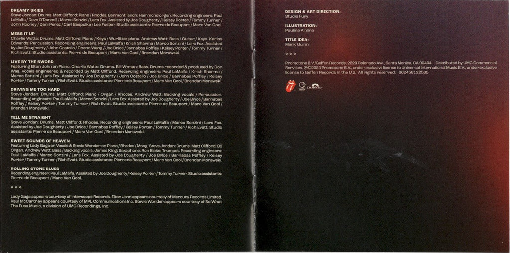 The Rolling Stones – Hackney Diamonds Music CD