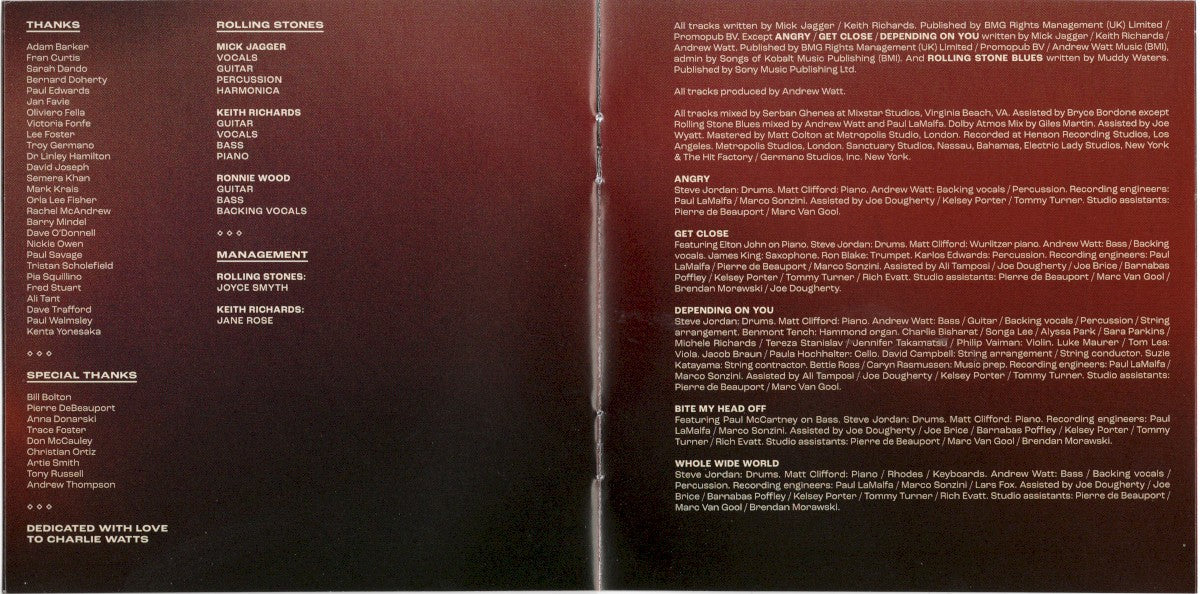 The Rolling Stones – Hackney Diamonds Music CD