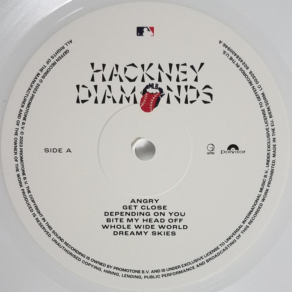 The Rolling Stones – Hackney Diamonds (Texas Rangers LP Vinyl) Vinyl Record
