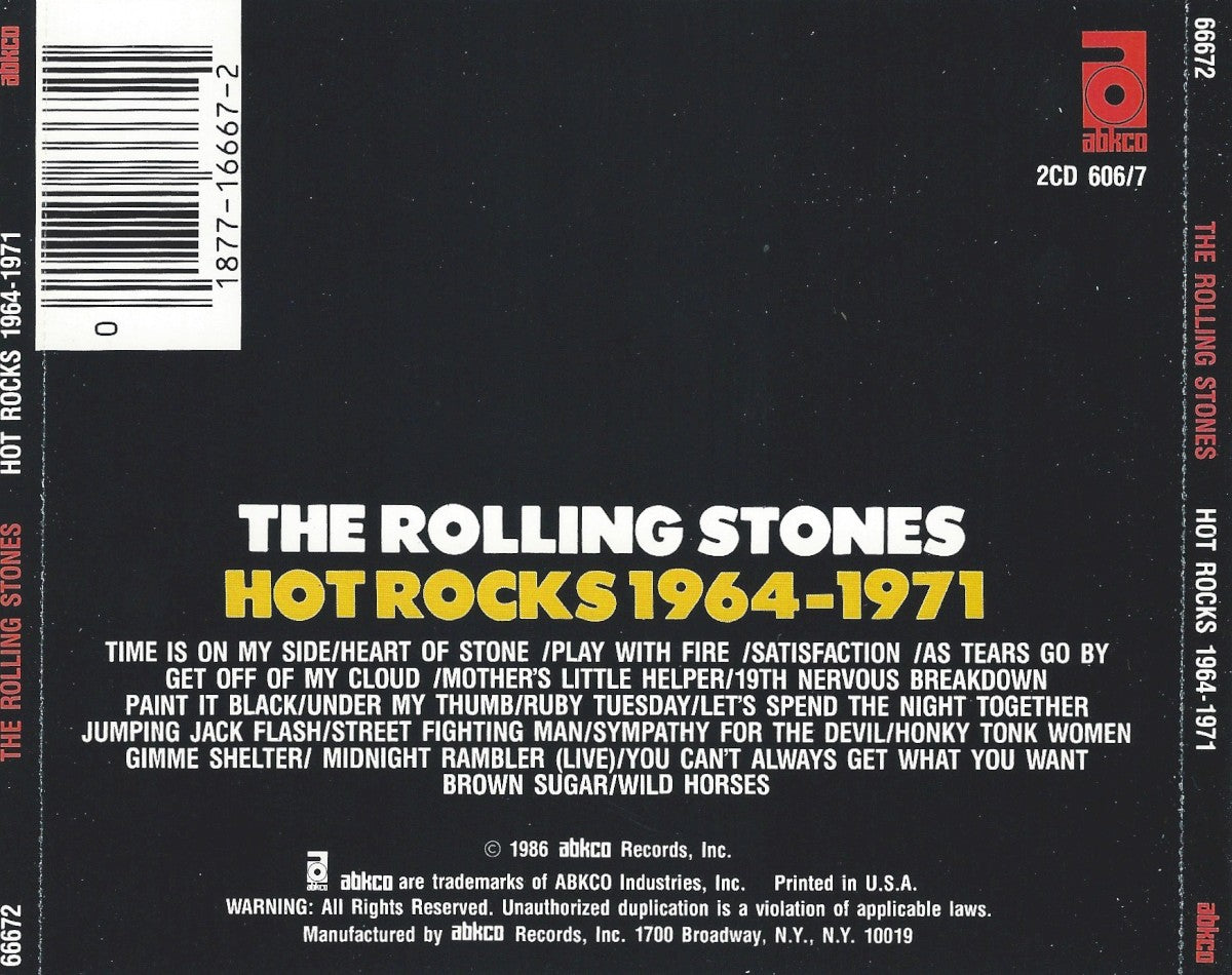 The Rolling Stones – Hot Rocks 1964-1971 (2-LP Vinyl) Vinyl Record