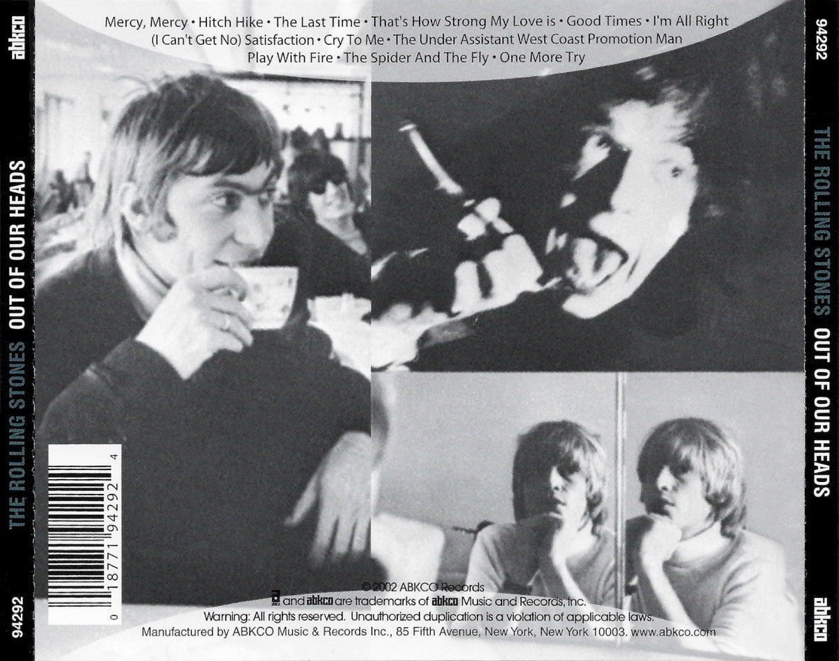 The Rolling Stones – Out of Our Heads Music CD