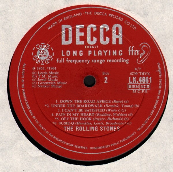The Rolling Stones – Rolling Stones No.2 (LP Vinyl) Vinyl Record