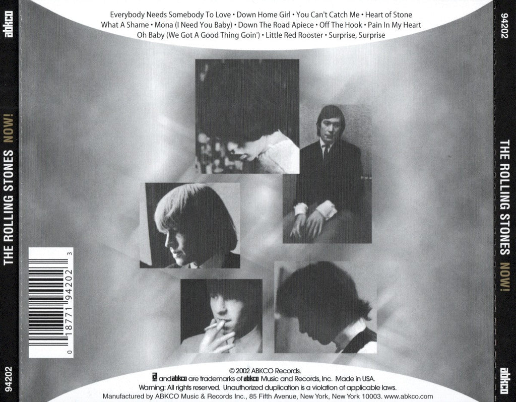 The Rolling Stones – Rolling Stones, Now! Music CD