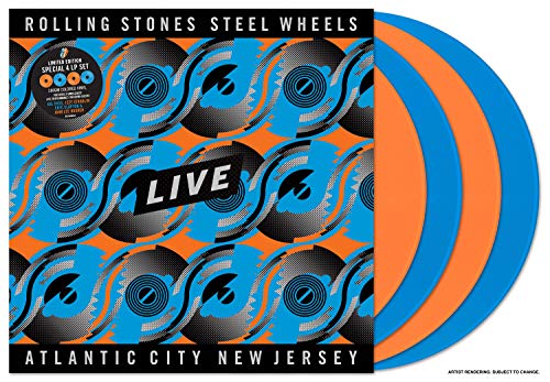 The Rolling Stones - Steel Wheels Live (Live From Atlantic City, NJ, 1989) [4LP [Tangerine/Sky Blue] Vinyl Record