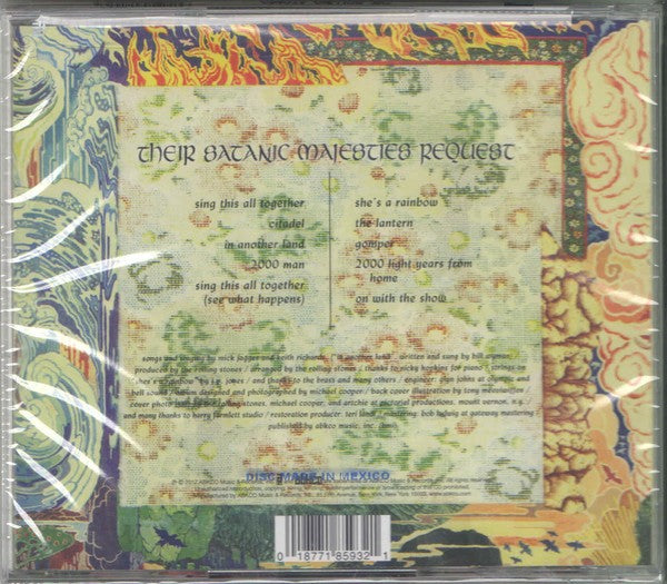 The Rolling Stones – Their Satanic Majesties Request Music CD