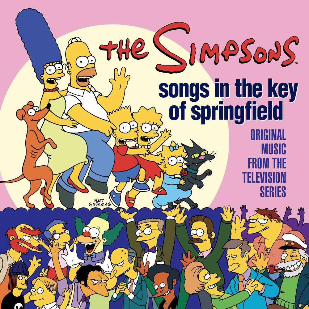 The Simpsons - Songs in the Key of Springfield (2-LP Vinyl) Vinyl Record