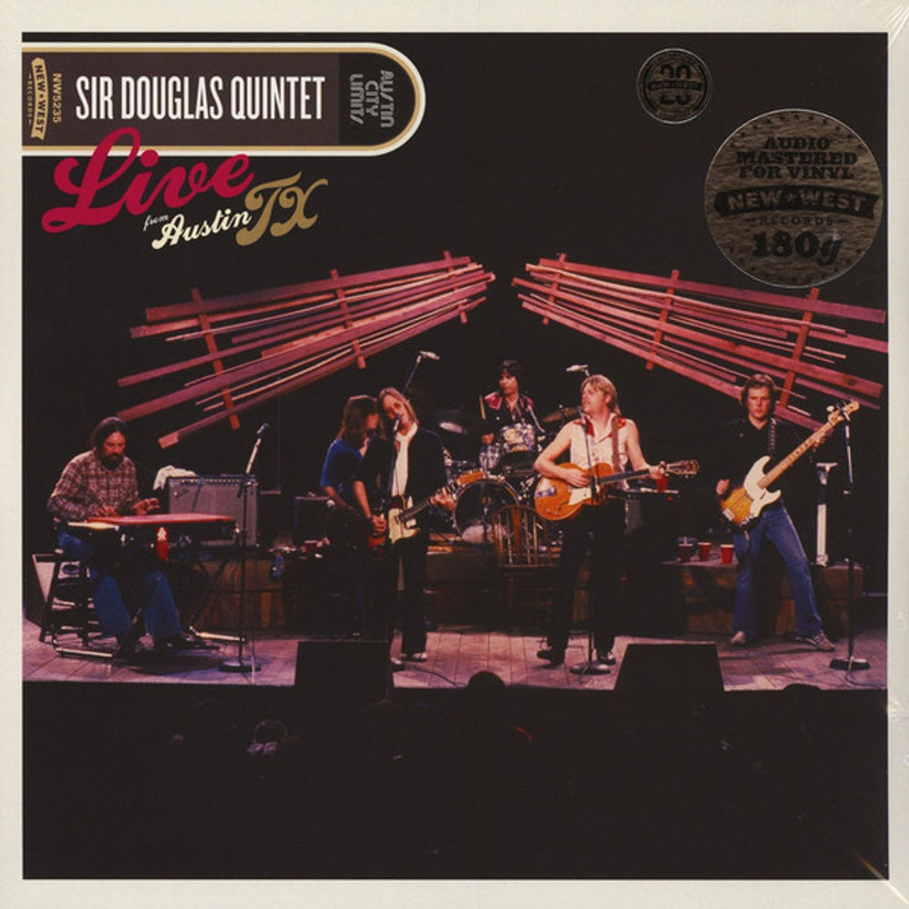 The Sir Douglas Quintet – Live From Austin, TX (2-LP Vinyl) Vinyl Record