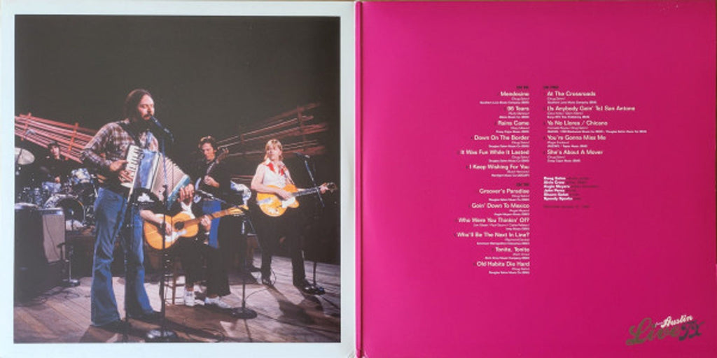 The Sir Douglas Quintet – Live From Austin, TX (2-LP Vinyl) Vinyl Record