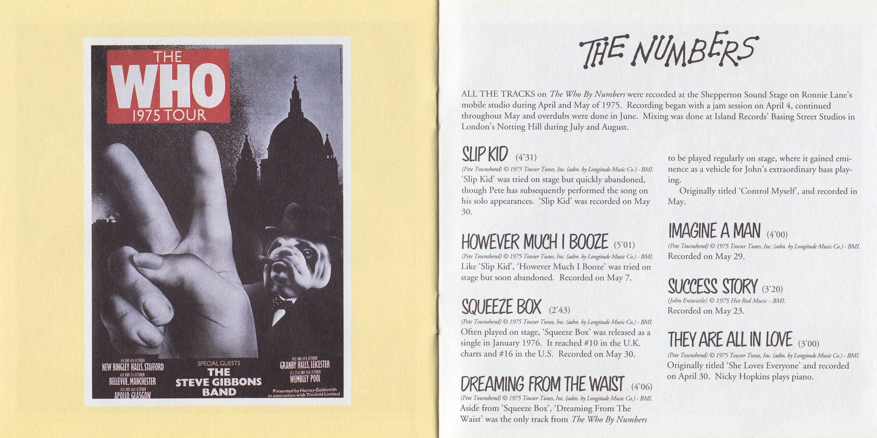 The Who – By Numbers (Remastered CD) Music CD