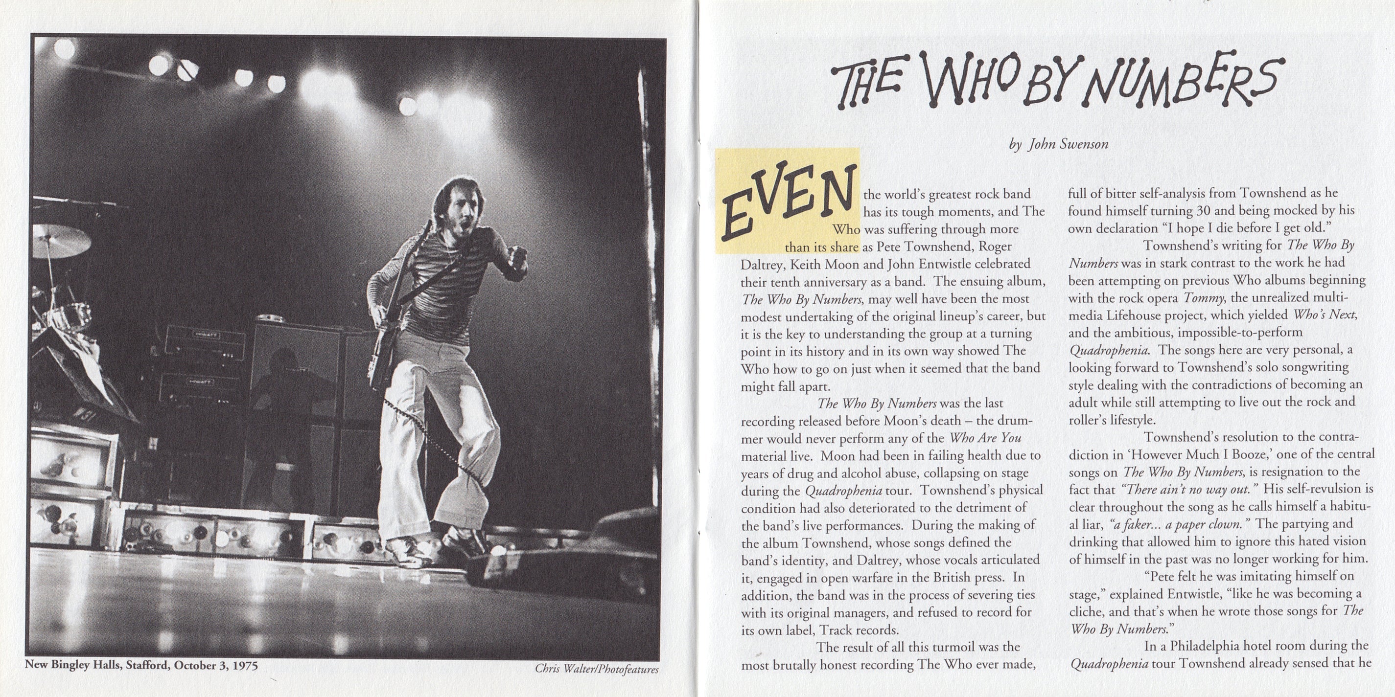 The Who – By Numbers (Remastered CD) Music CD