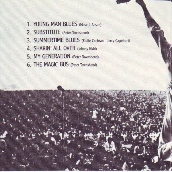 The Who – Live At Leeds (LP Vinyl) Vinyl Record