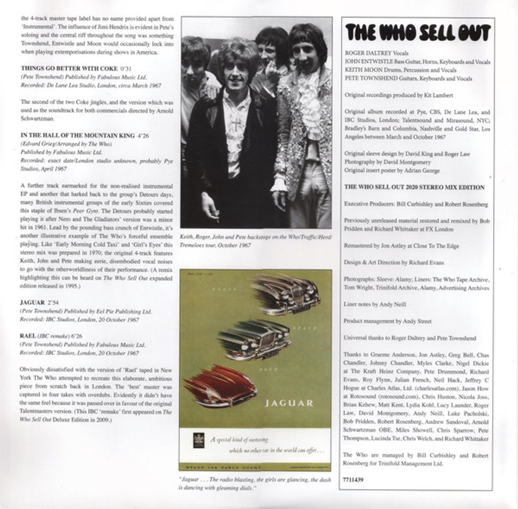 The Who – The Who Sell Out: Deluxe Edition (2-LP Vinyl) Vinyl Record