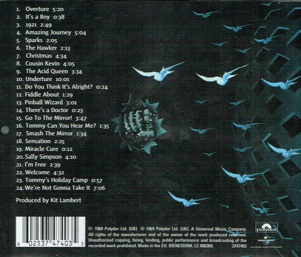 The Who – Tommy (2013 Remaster CD) Music CD