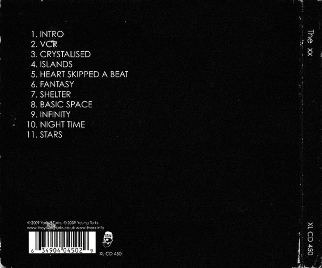 The xx – XX Music CD
