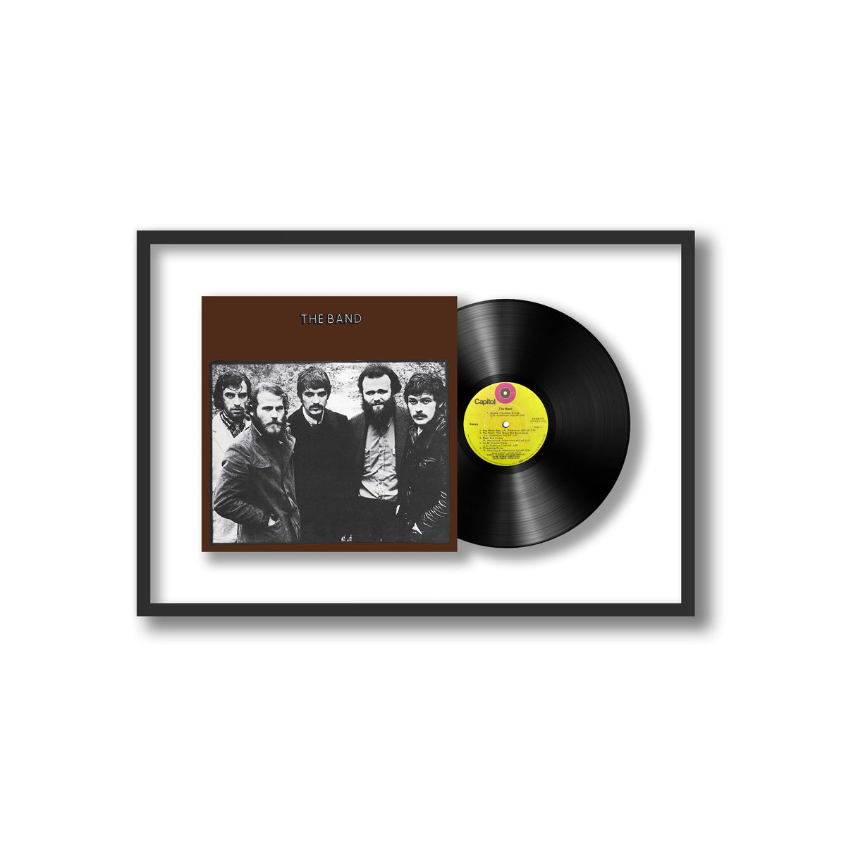The Band - The Band (The Brown Album) - Framed Vinyl Record
