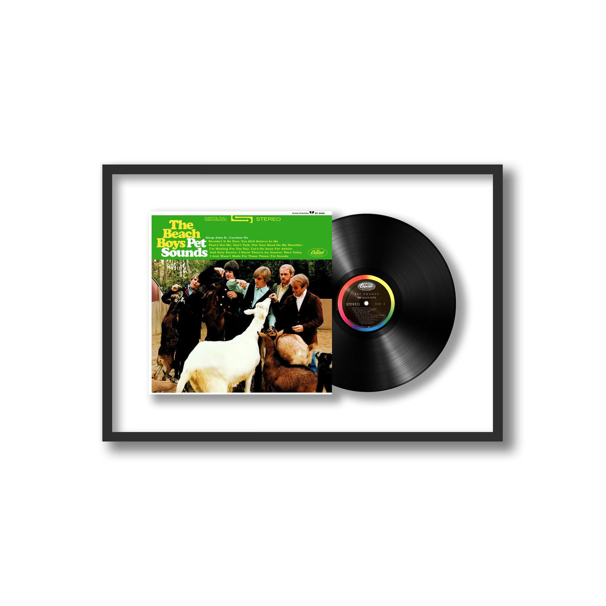 The Beach Boys - Pet Sounds - Framed Vinyl Record
