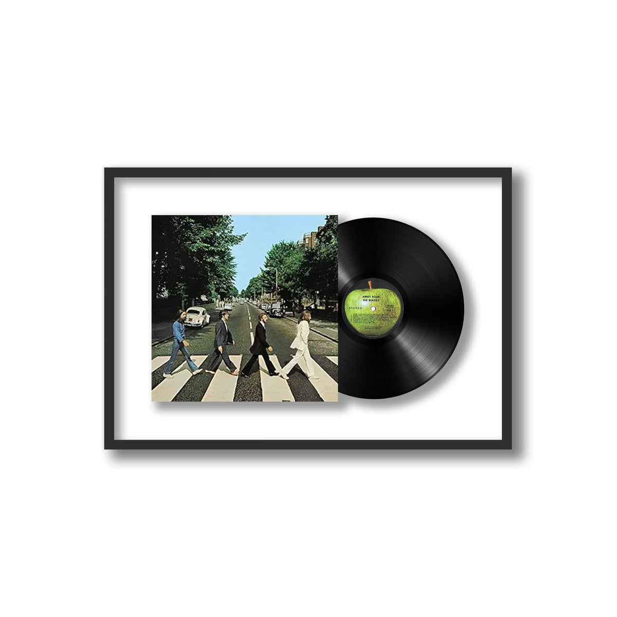 The Beatles - Abbey Road - Framed Vinyl Record