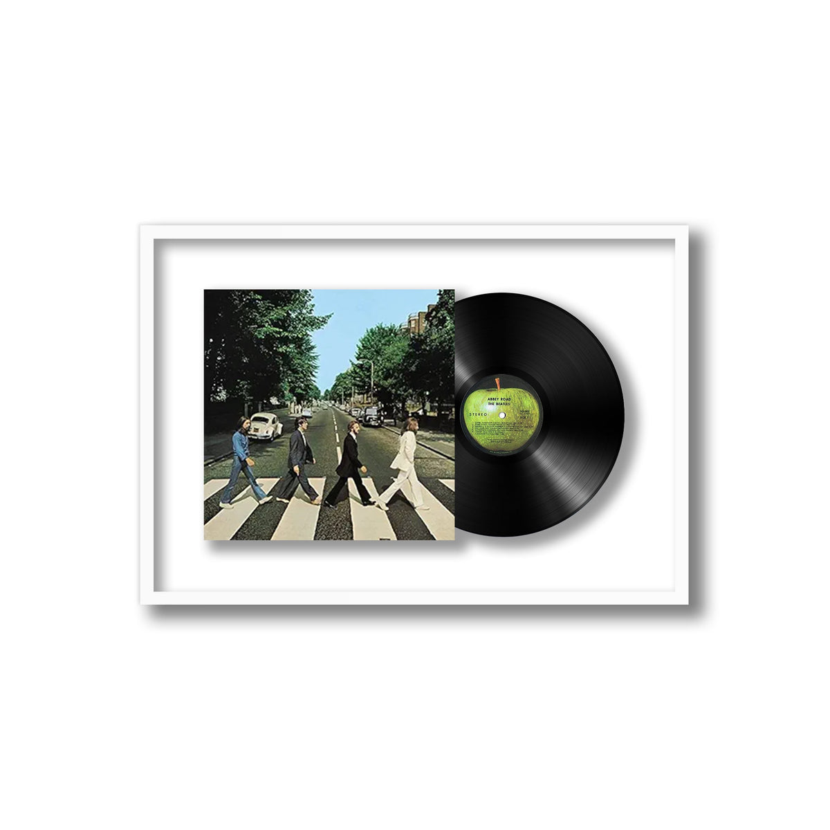The Beatles - Abbey Road - Framed Vinyl Record