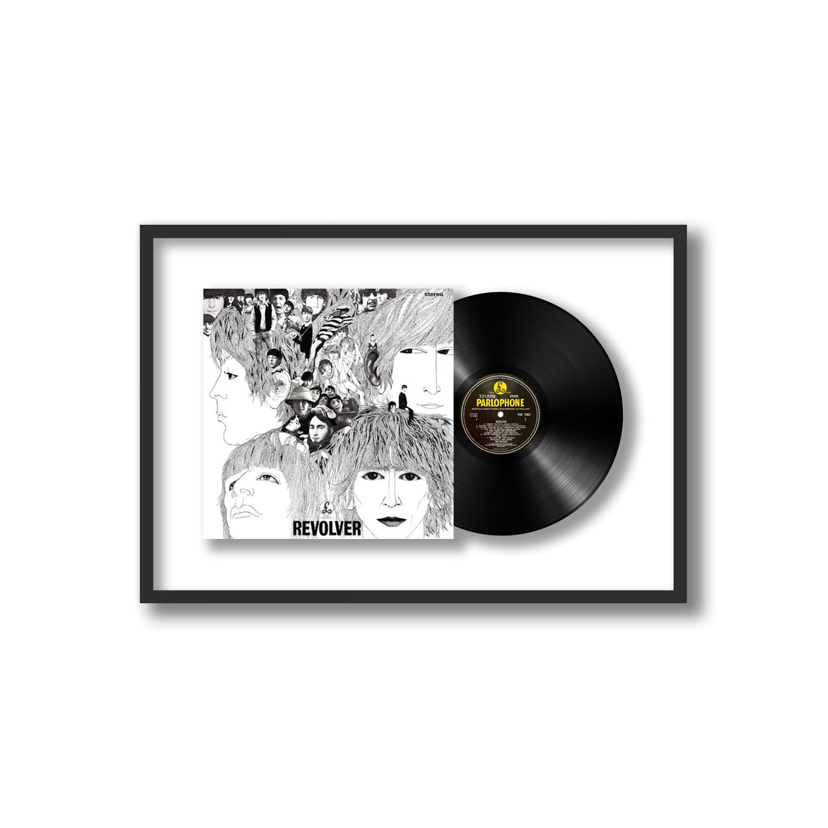 The Beatles - Revolver - Framed Vinyl Record