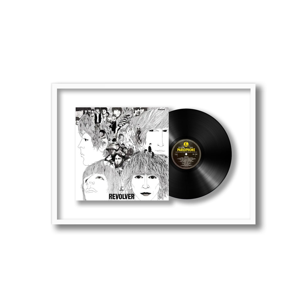 The Beatles - Revolver - Framed Vinyl Record