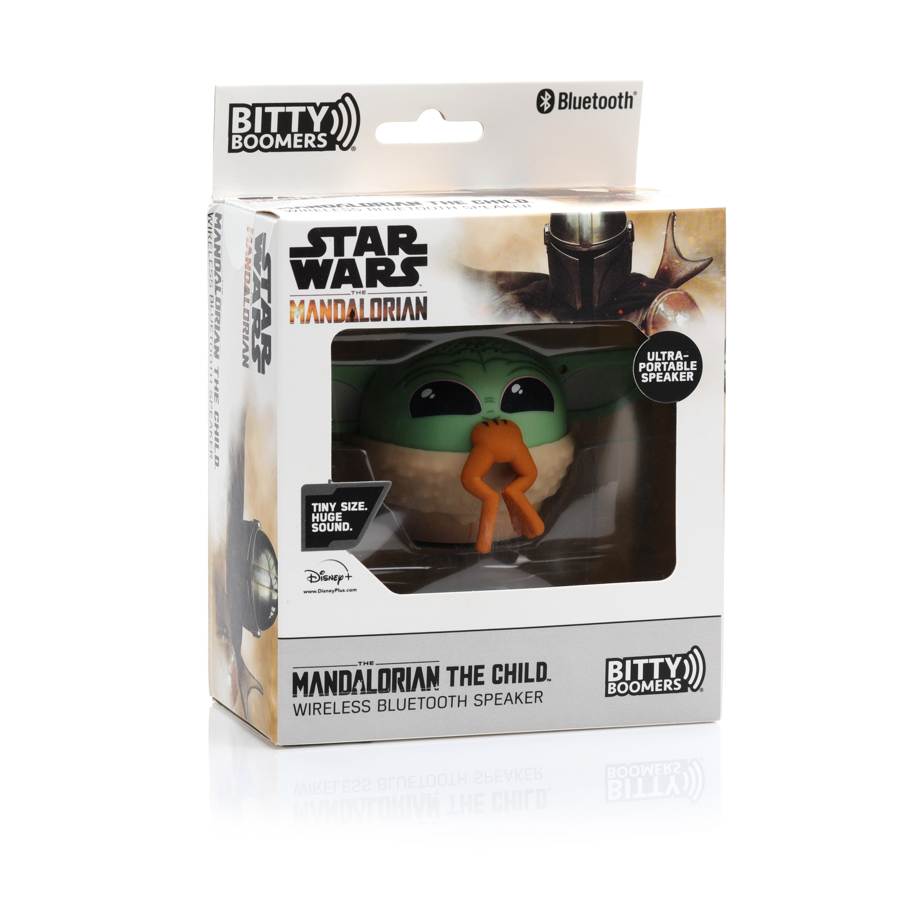 Grogu with Snack - The Mandalorian Bitty Boomers Portable Bluetooth Speaker