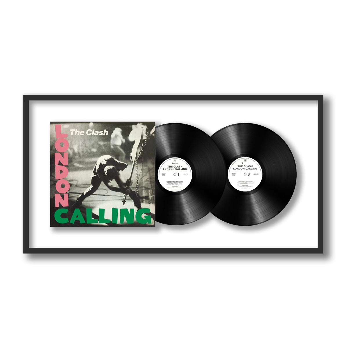 The Clash - London Calling - Framed Vinyl Record
