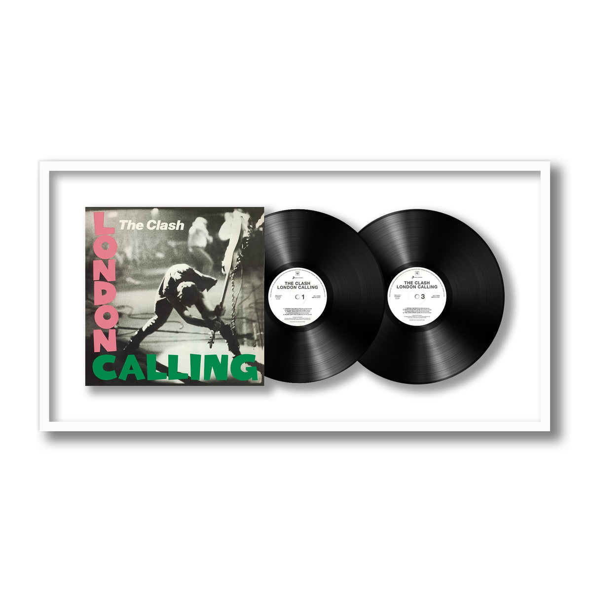 The Clash - London Calling - Framed Vinyl Record