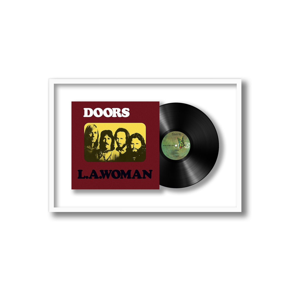 The Doors - L.A. Woman - Framed Vinyl Record