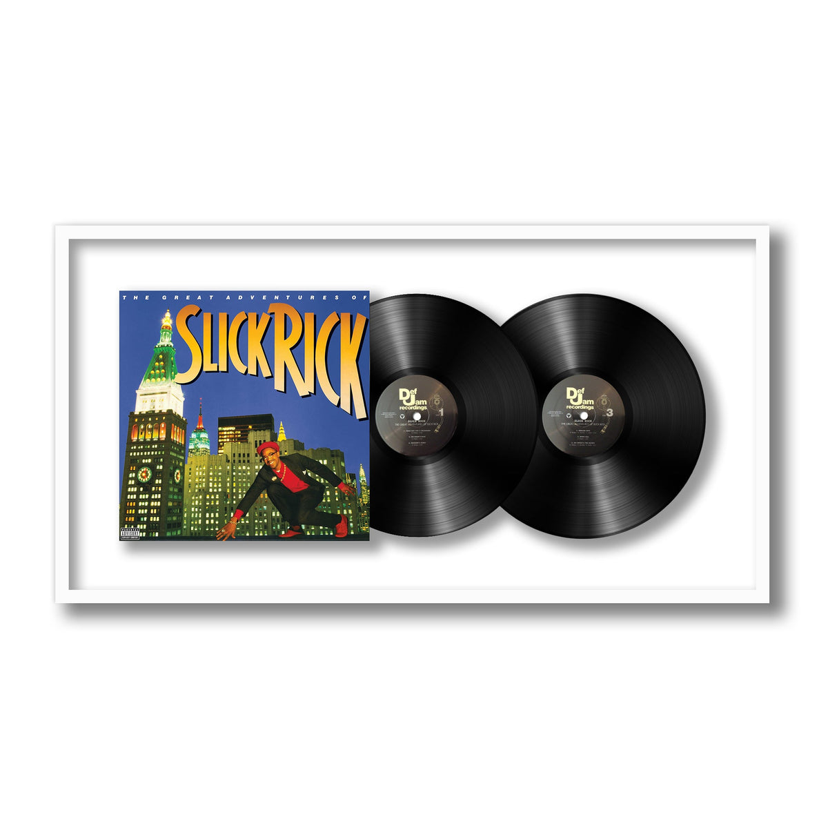 Slick Rick - The Great Adventures Of Slick Rick - Framed Vinyl Record