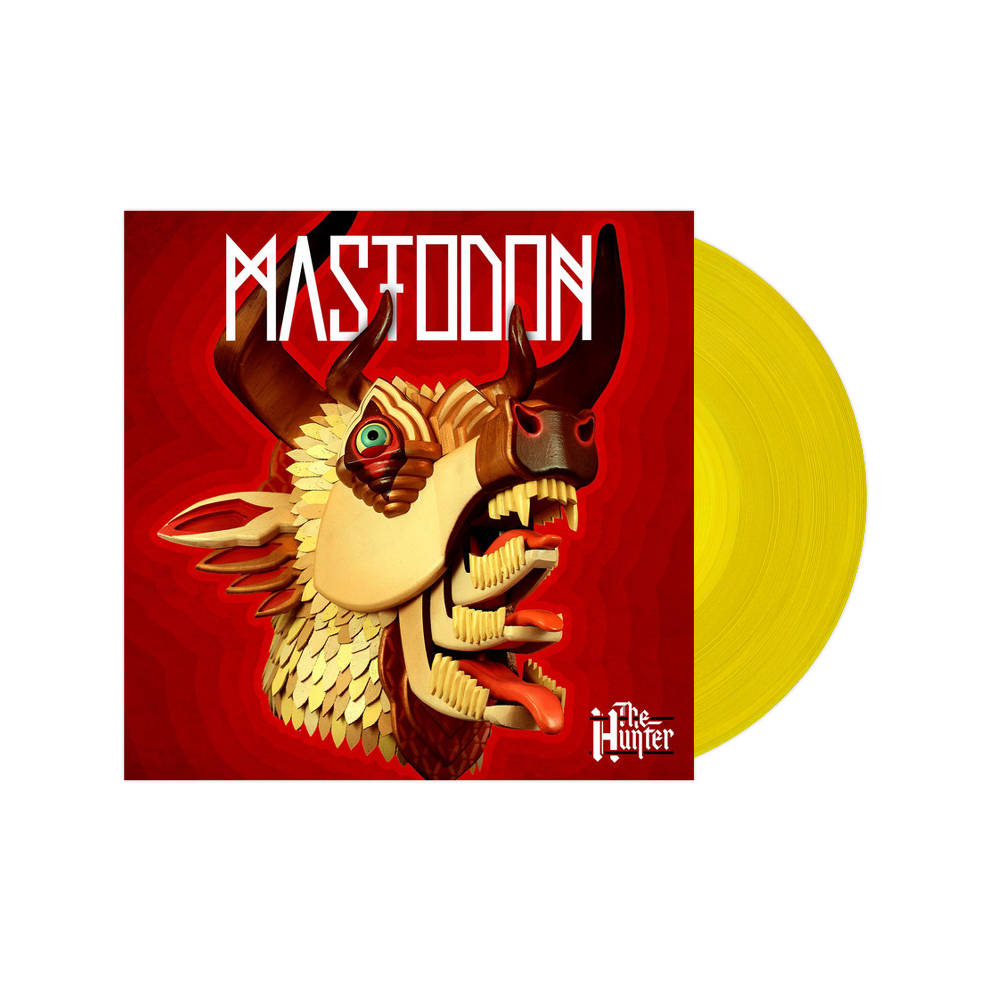 Mastodon - The Hunter LP (Exclusive Yellow Vinyl) Vinyl Record